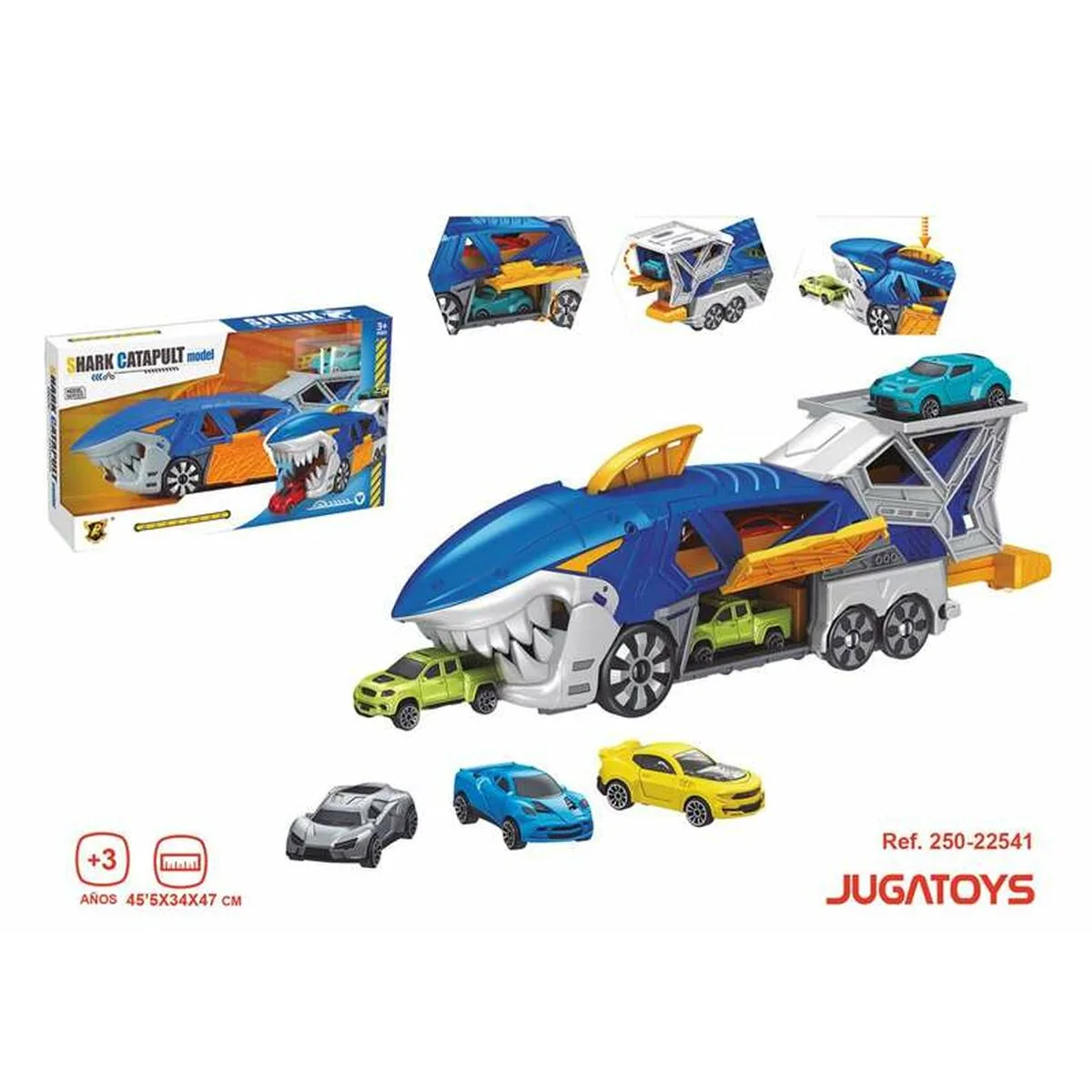 Camion autotransporteur 3 voitures requin 33 x 11 x 7 cm s243227722. Diaytar, c'est la solution élégante à tous vos problèmes du quotidien, et la source de nouvelles envies insoupçonnées.