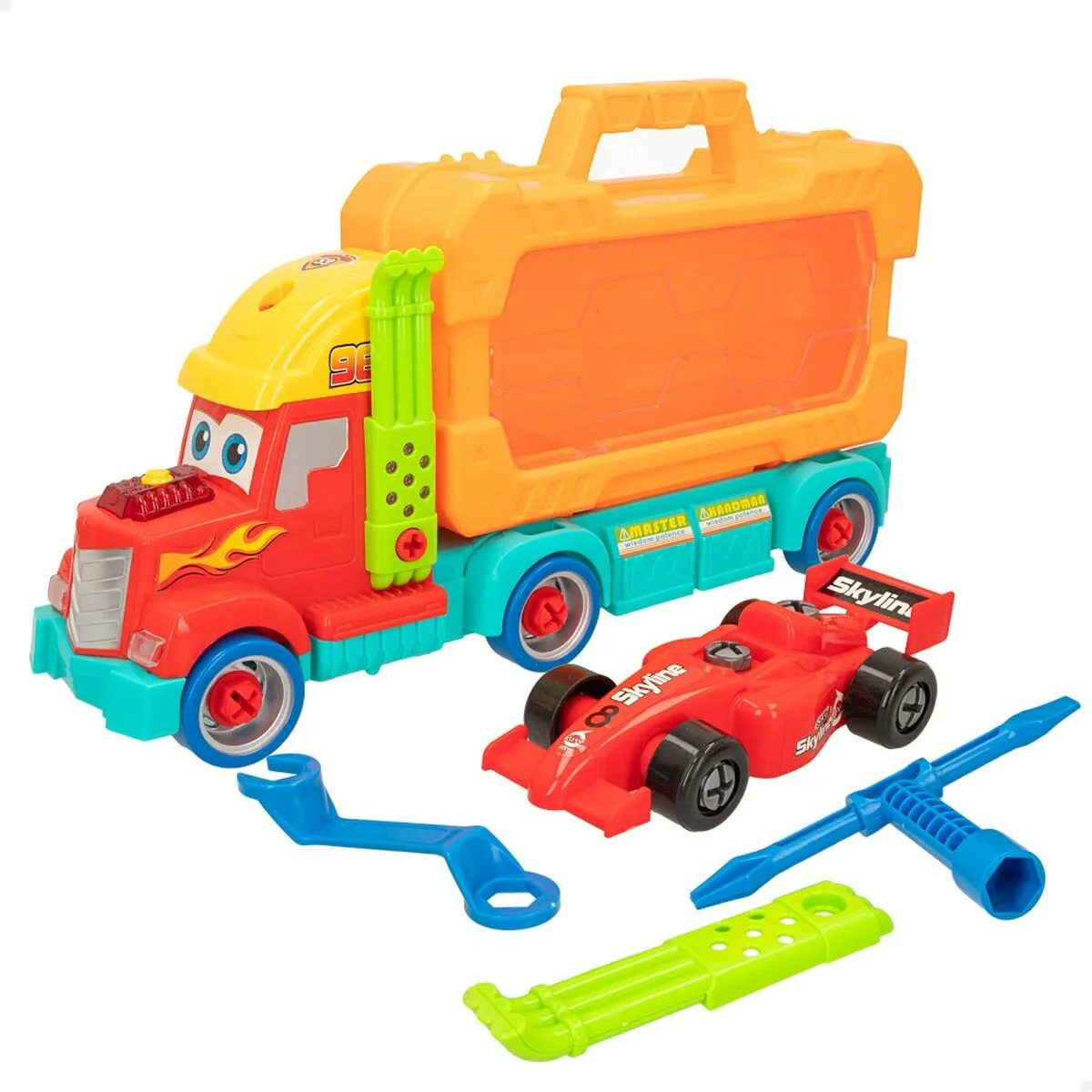 Camion autotransporteur colorbaby 43 x 23 5 x 10 5 cm 2 unites s890308840. Style et élégance se conjuguent parfaitement dans notre rayon mode Diaytar.
