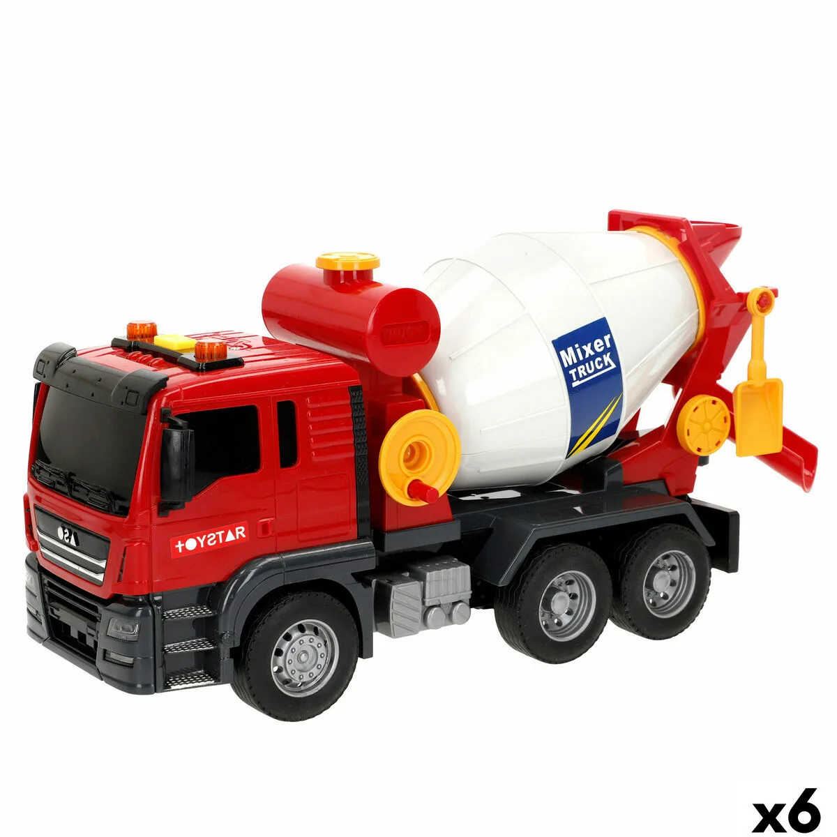 Camion avec betonniere speed go 26 x 14 x 9 cm 6 unites s890605429. L'excellence à portée de clic avec la boutique en ligne Diaytar.