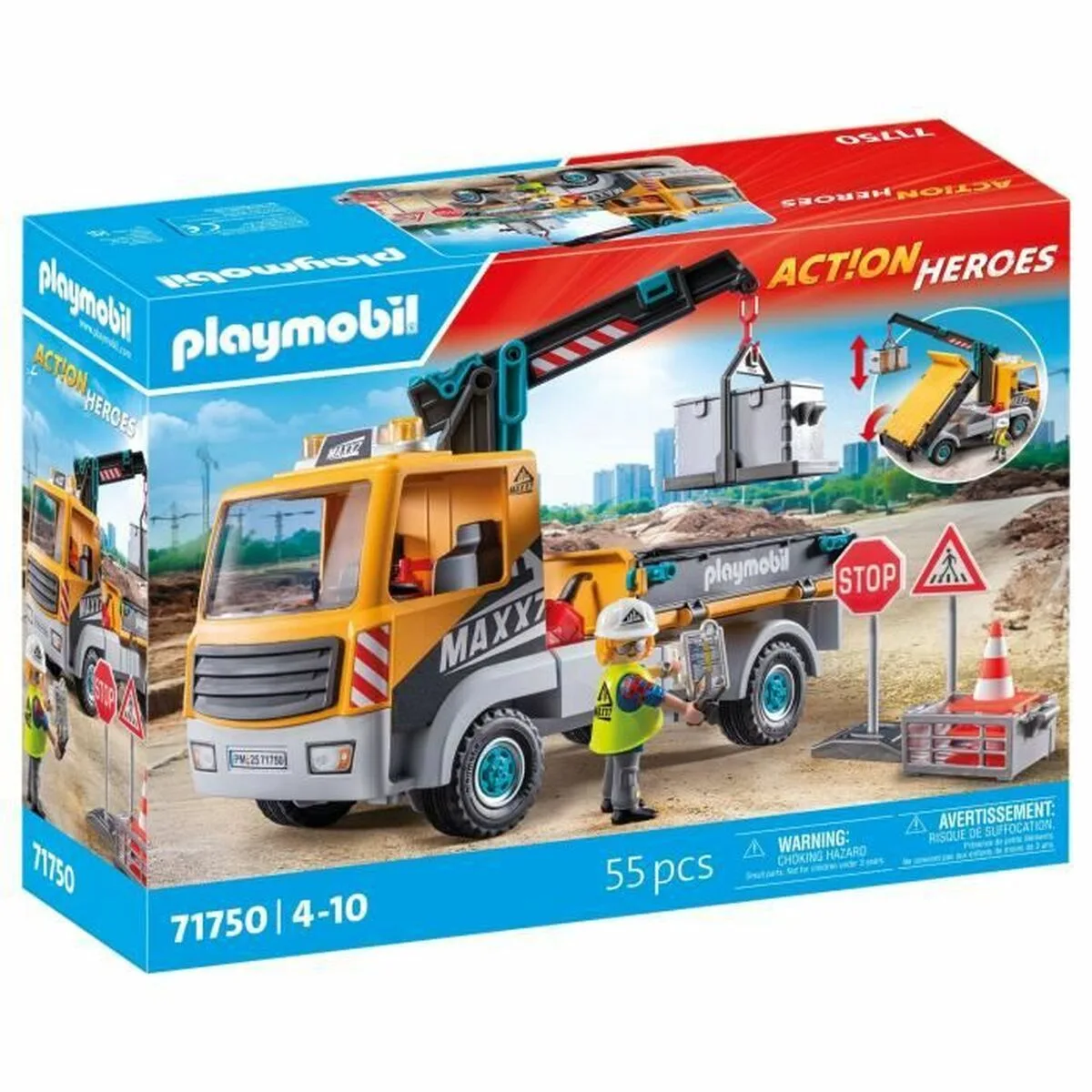 Camion avec grue playmobil 71750 bleu s7101371483. Diaytar vous offre un accès privilégié à une sélection de produits qui font buzz, qui innovent et qui embellissent la vie