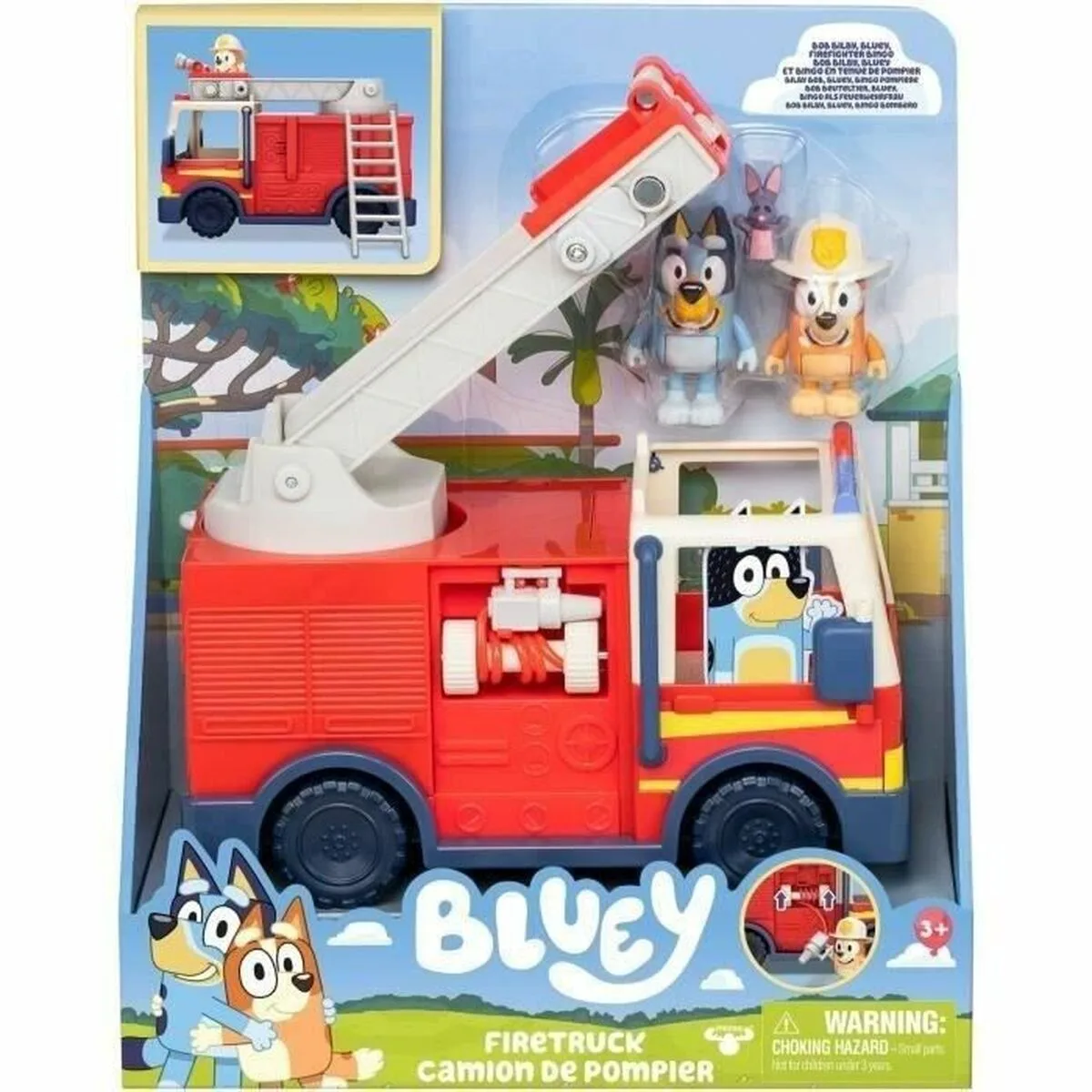 Camion de pompiers moose toys camion de bomberos de bluey rouge rouge s7100380238. Diaytar, c'est l'évidence que quand on aime les produits, on ne compte pas. On les collectionne. À vous de jouer.