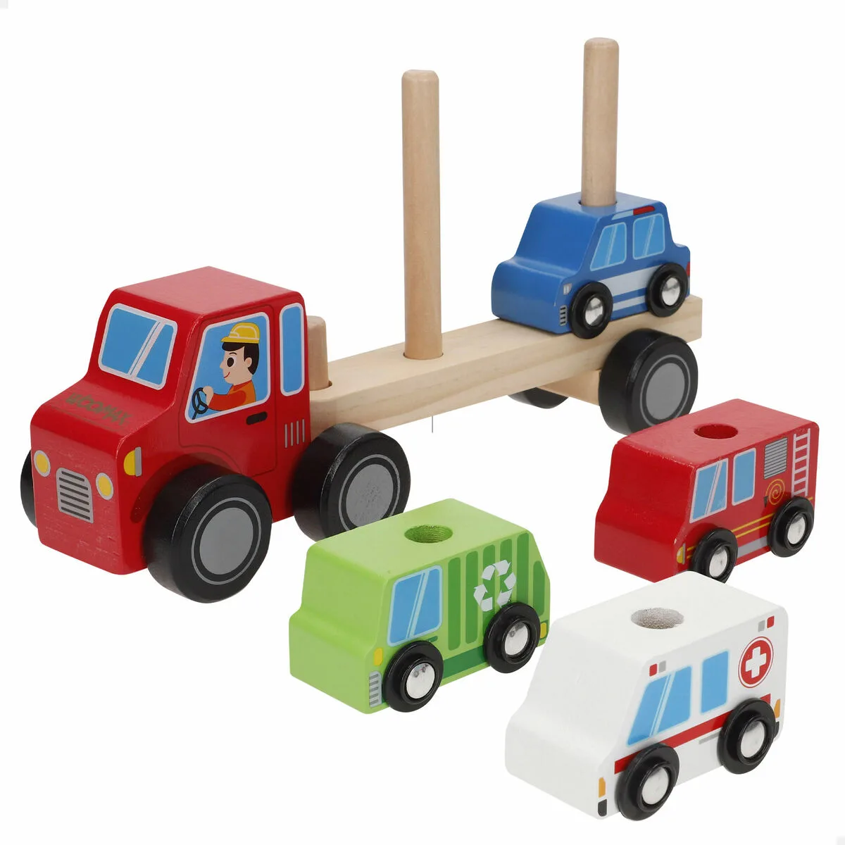 Camion porte vehicules et voitures 25 x 13 x 6 cm 6 unites s890624169. Nous sélectionnons pour Diaytar des produits qui ont une histoire, une âme, et qui sauront trouver une place dans la vôtre.