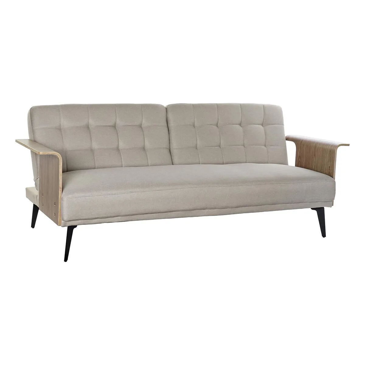 Canape convertible dkd home decor 203 x 87 x 81 cm noir beige metal marron s303348876. Diaytar, c'est la promesse de découvrir au moins un produit qui vous fera dire 'Mais où était-il donc tout ce temps ?'.