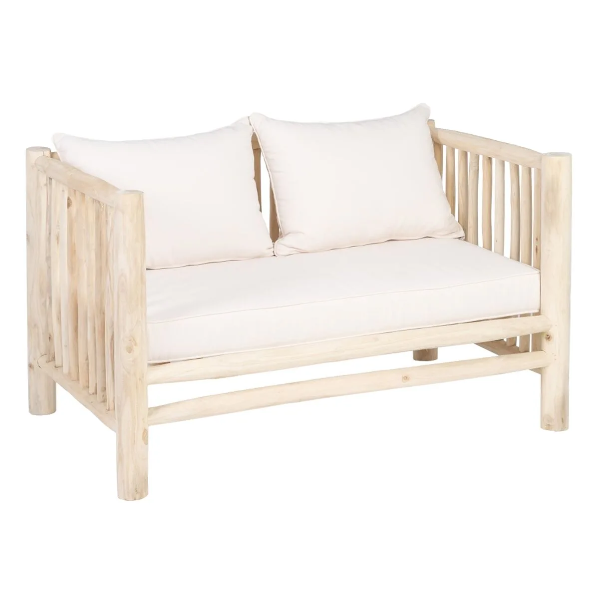 Canape deux places akar 131 x 80 x 77 5 cm naturel bois de teck s880188718. Diaytar, le partenaire de ceux qui veulent une vie mieux équipée, mieux designée et plus connectée, tout simplement.Diaytar : Le laboratoire des tendances où naissent vos futurs produits préférés, des essentiels aux plus innovants.