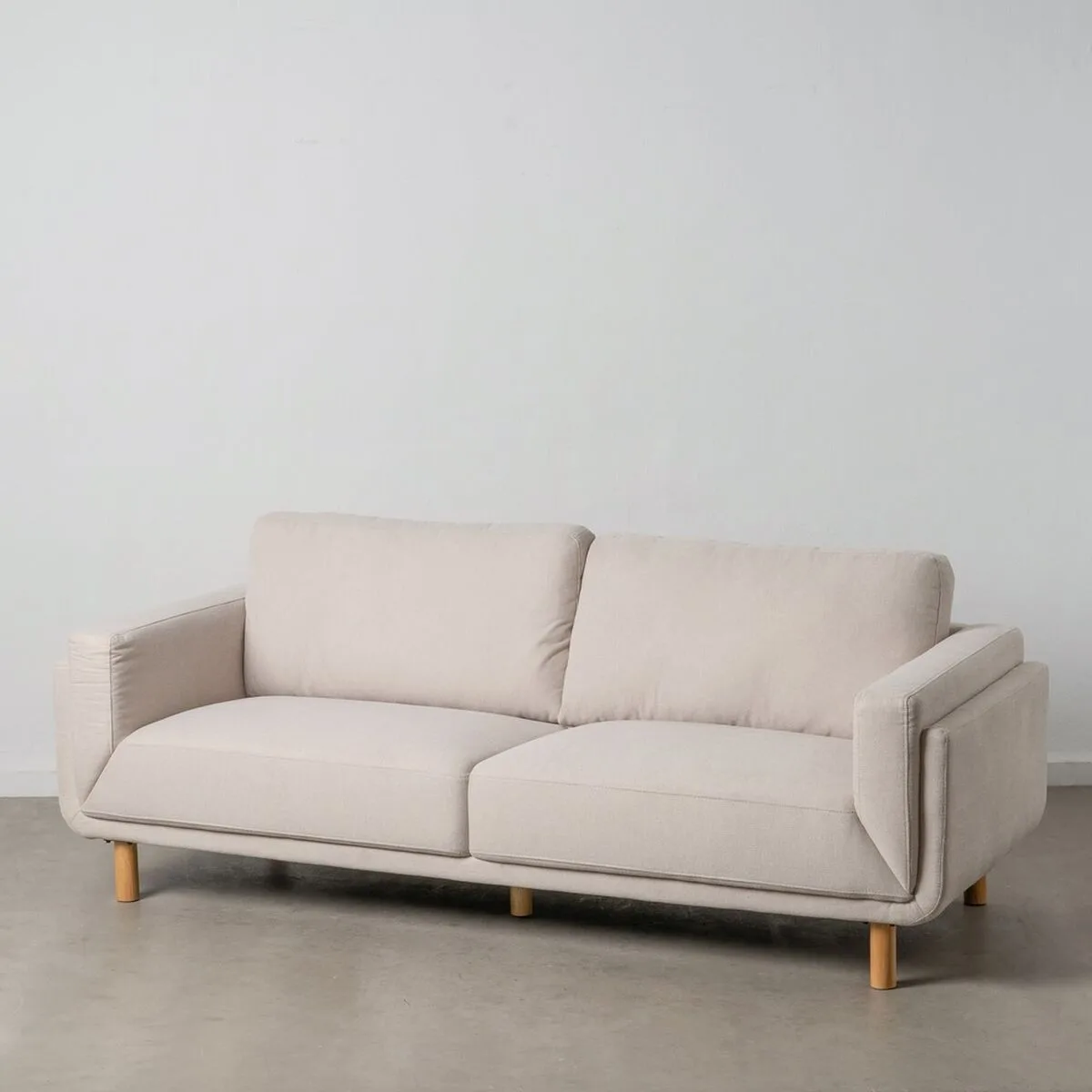 Canape trois places beige 216 x 90 x 82 cm s880576864. Nous traitons chaque produit Diaytar avec le même respect que si nous devions l'offrir à un proche. La qualité est non-négociable.