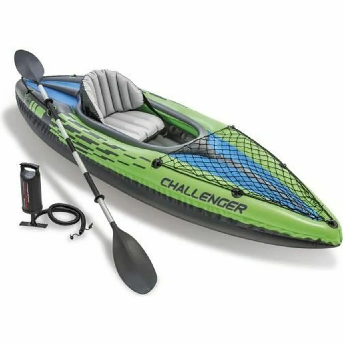 Canoe gonflable intex challenger k1 vert gonflable 274 x 33 x 76 cm s890158994. Notre équipe Diaytar est une bande de dénicheurs compulsifs, toujours en quête du produit qui provoquera l'étincelle dans votre regard.