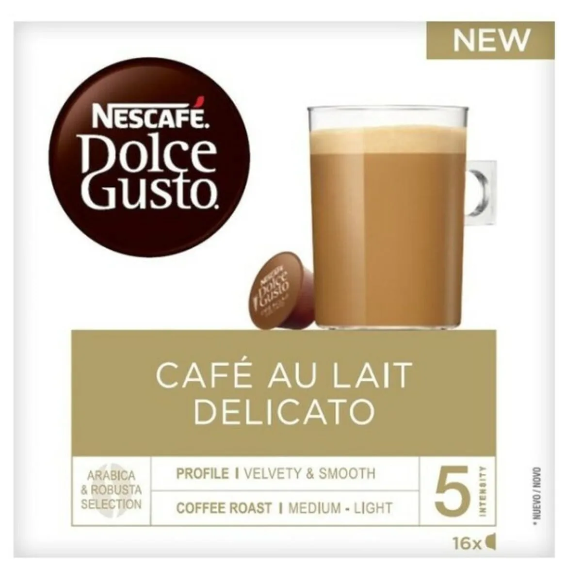 Capsules de cafe nescafe dolce gusto au lait delicato 16 uds s042662850. Diaytar, c'est la démonstration que le meilleur des produits est à portée de clic, sans compromis, sans attente.