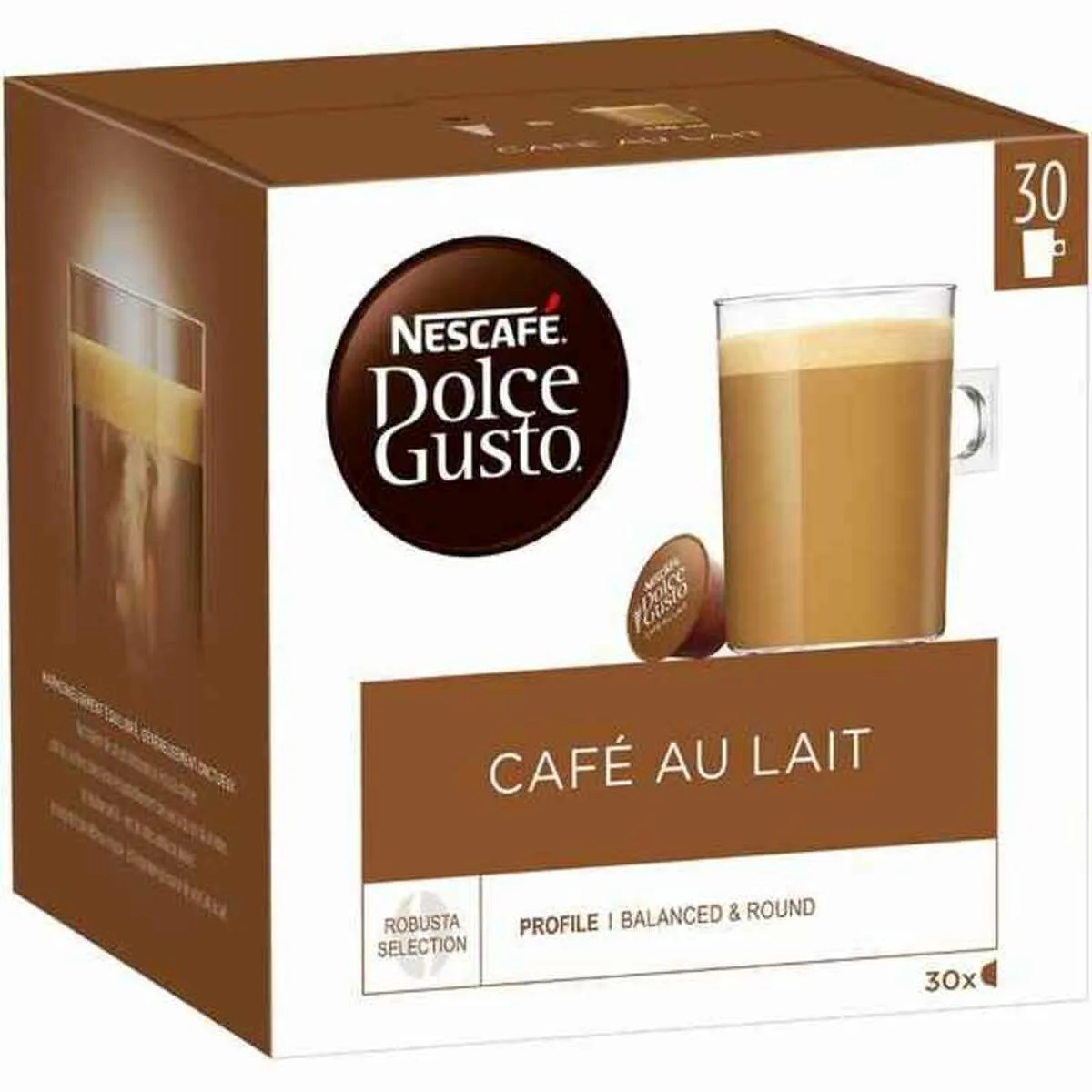 Capsules de cafe nescafe dolce gusto cafe au lait 1 unites 30 unites s042956121. Diaytar cultive l'art de la surprise en vous proposant constamment de nouveaux produits généraux et high-tech inattendus