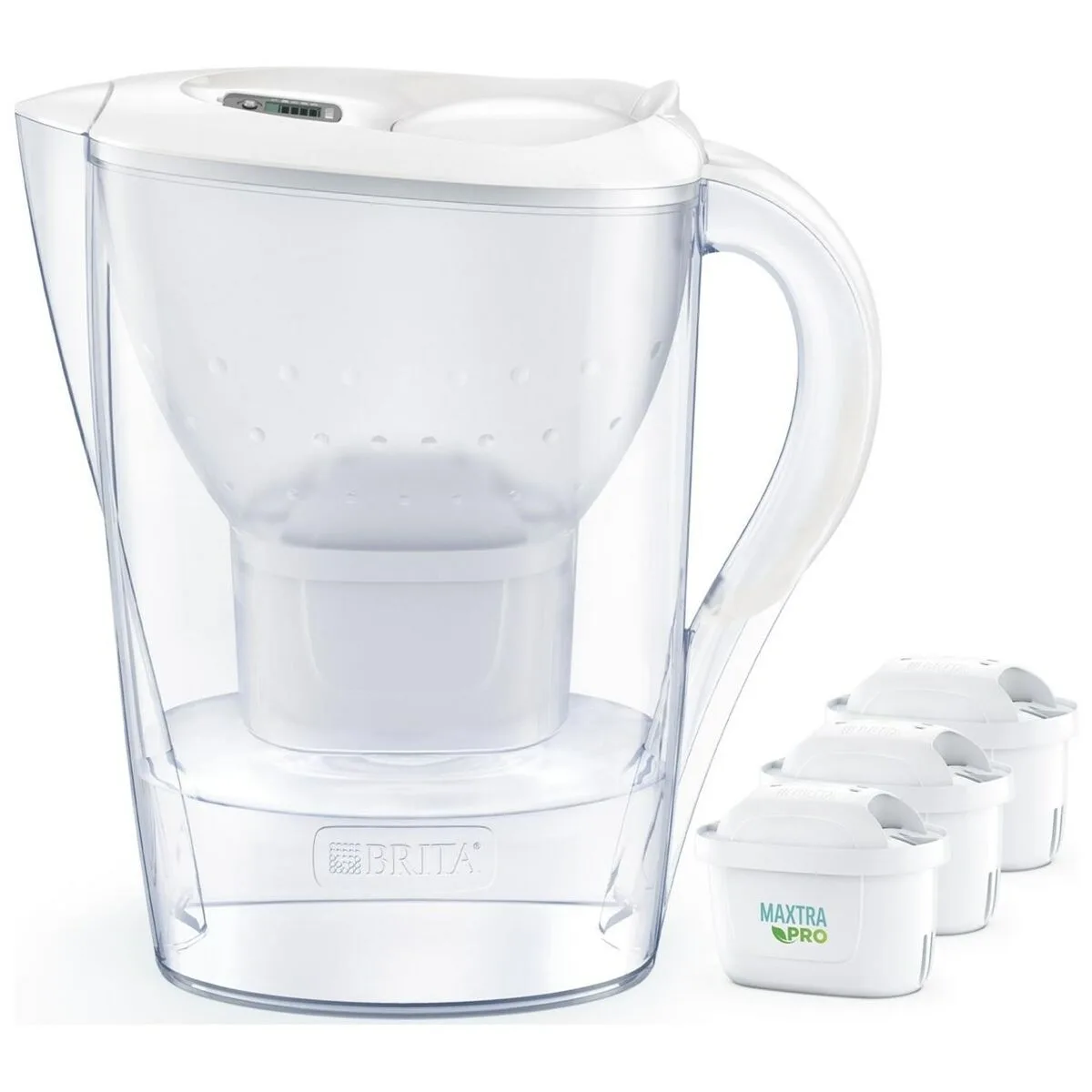 Carafe filtrante brita marella 3 maxtra pro pp blanc polypropylene 2 4 l 150 l s918843640. Nous sommes Diaytar, les architectes de votre espace de vie en ligne, meublé avec les meilleurs produits du moment