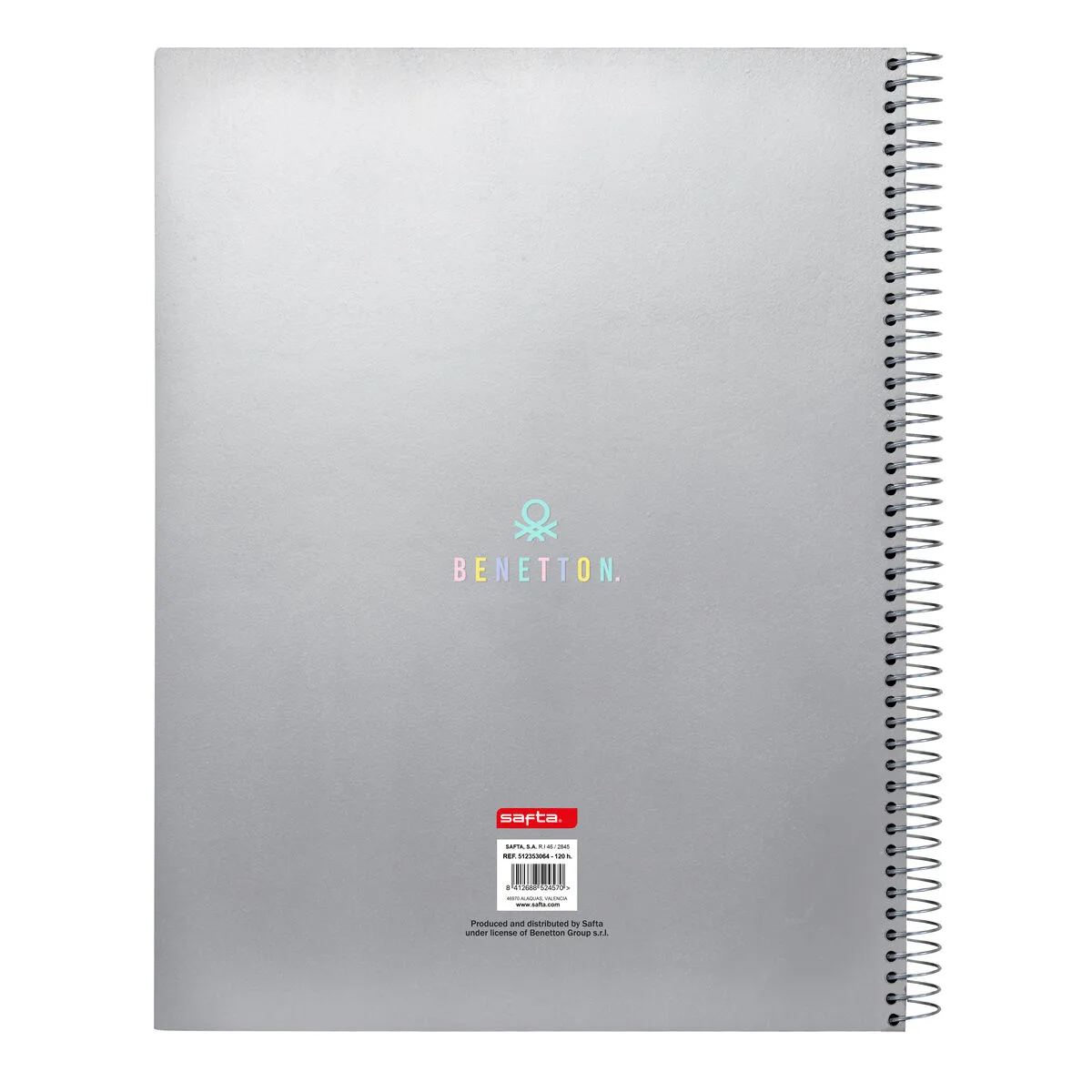 Carnet benetton silver argente a4 120 volets s430992549. Pour un shopping sans limites : Diaytar déniche pour vous le meilleur des produits généraux, électroniques et de style de vie