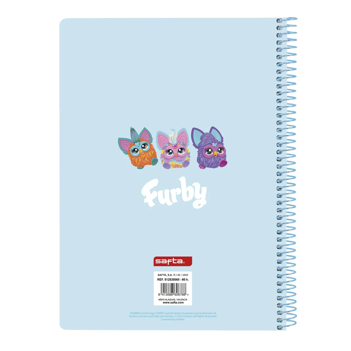 Carnet furby bleu ciel a5 80 volets s431264484. Nous croyons en la puissance de la simplicité. Les produits Diaytar sont beaux, utiles, et incroyablement simples à utiliser.
