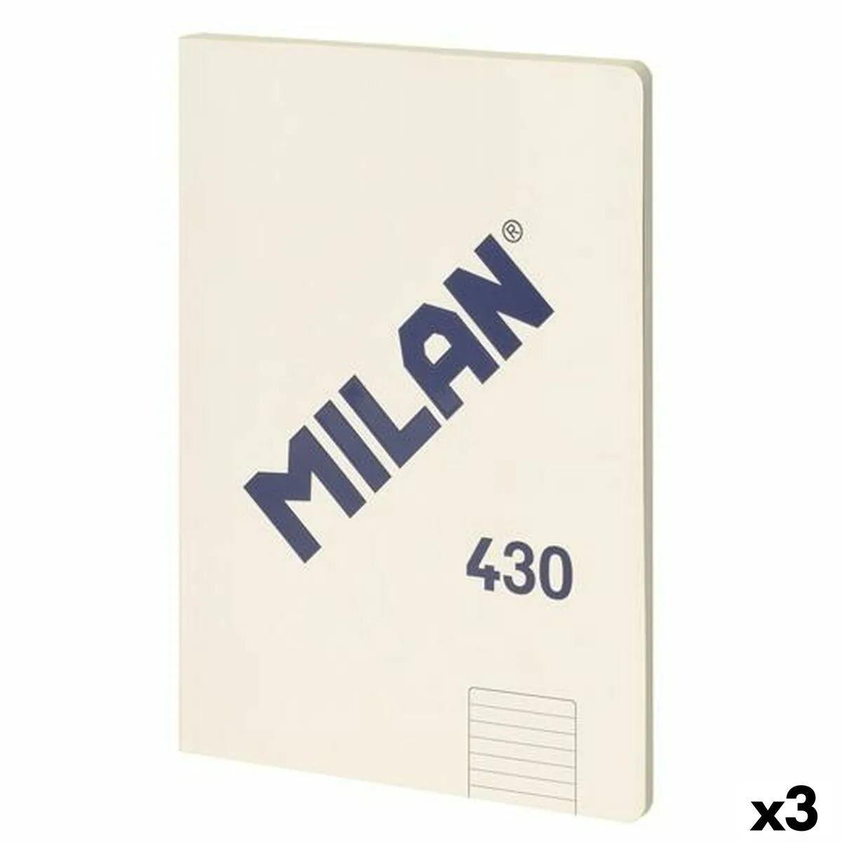 Carnet milan 430 beige a4 48 volets 21 x 29 7 cm 3 unites s843400493. La recette Diaytar : un tiers de design, un tiers d'innovation, un tiers de fonctionnalité. Le tout saupoudré de tendance.
