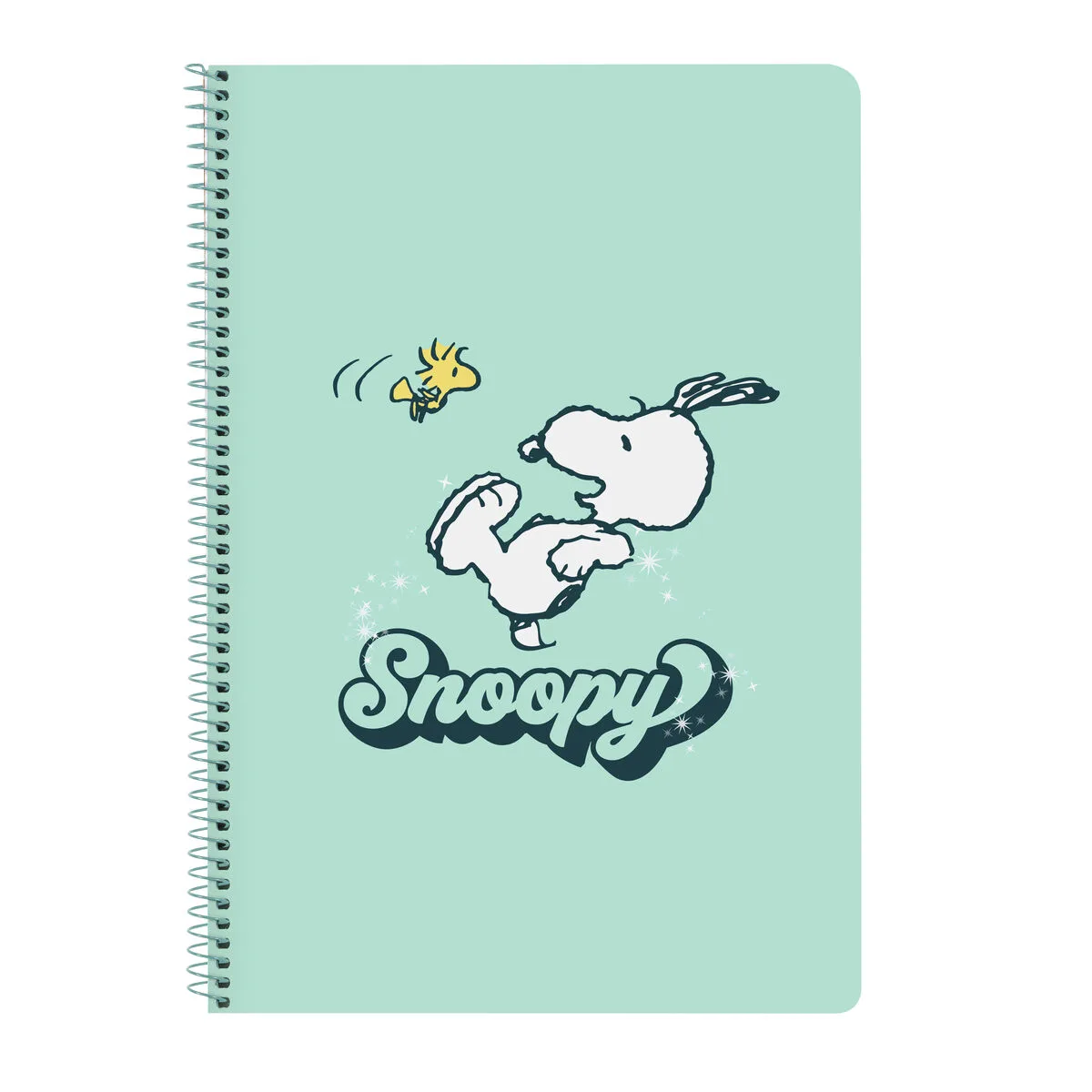 Carnet snoopy groovy vert a4 80 volets s430984027. Diaytar, le nom qui garantit que chaque produit, du plus technologique au plus basique, a été choisi avec goût et exigence