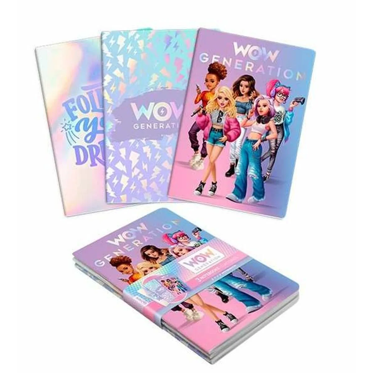 Carnet wow generation a5 couverture souple 3 unites s243027470. Bienvenue dans le cercle très sélect des acheteurs inspirés. Diaytar révèle les produits qui définiront demain.