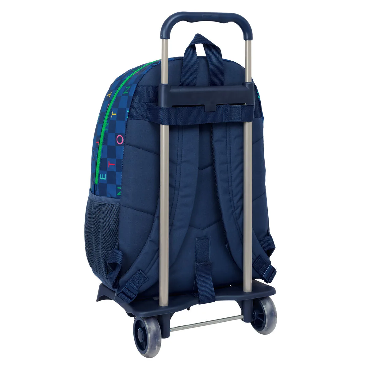 Cartable a roulettes benetton damero blue marine 30 x 46 x 14 cm s431205978. Votre style, votre personnalité, nos produits : bienvenue chez Diaytar !