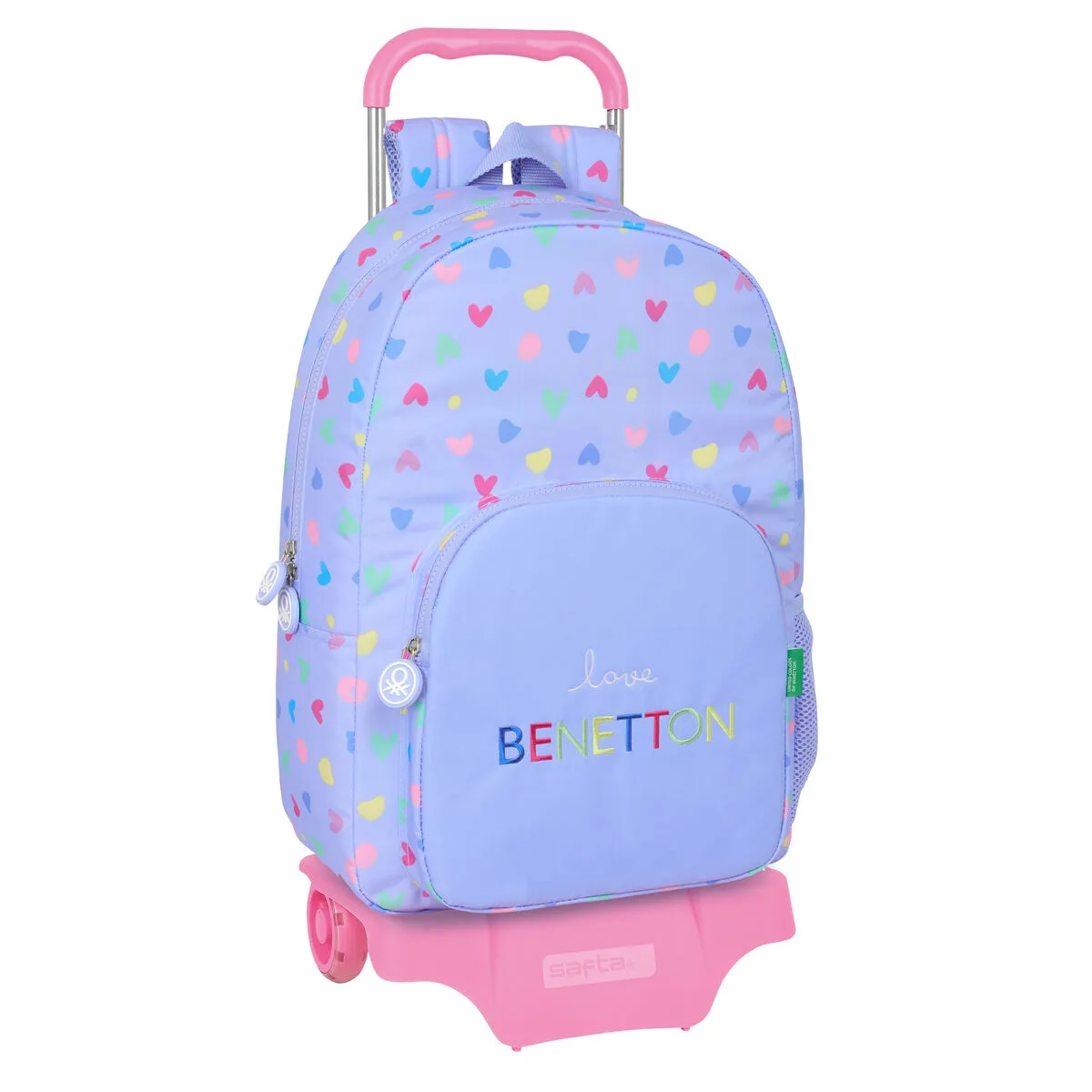 Cartable a roulettes benetton lila lila 30 x 46 x 14 cm s431208527. Chez Diaytar, chaque détail compte pour votre satisfaction totale.