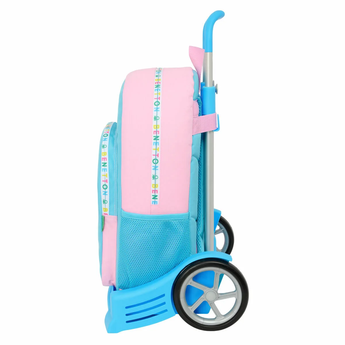 Cartable a roulettes benetton unique rose turquoise 30 x 46 x 14 cm s431212816. Diaytar, c'est la convergence entre votre style unique et notre sélection infinie de produits qui lui correspondent.
