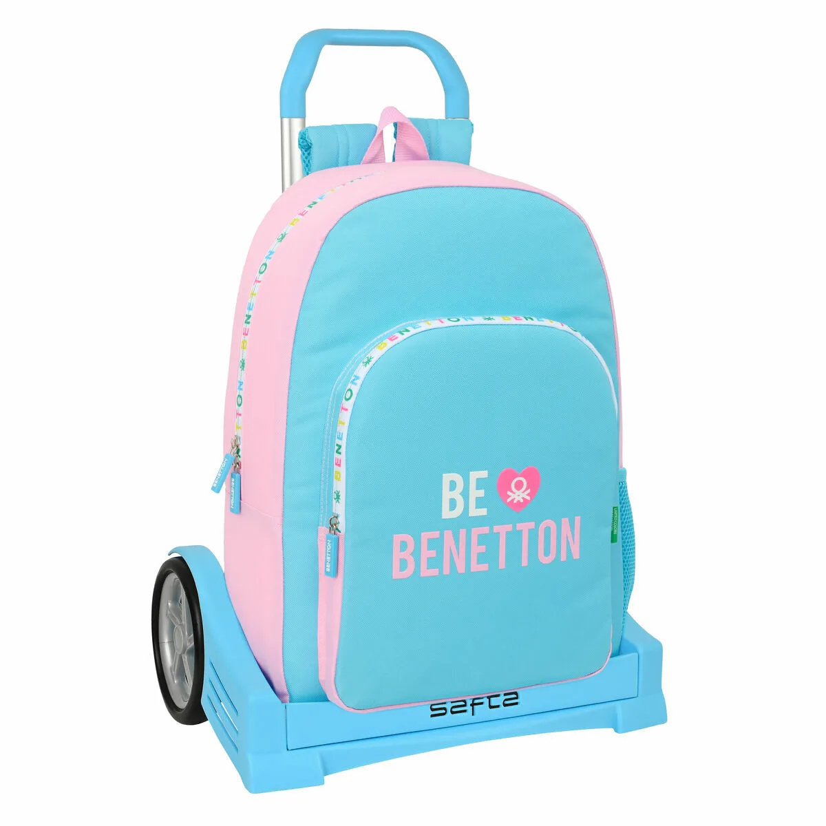 Cartable a roulettes benetton unique rose turquoise 30 x 46 x 14 cm s431212821. Diaytar a été conçu pour ceux qui voient le shopping en ligne comme une source d'inspiration et de solutions pratiques