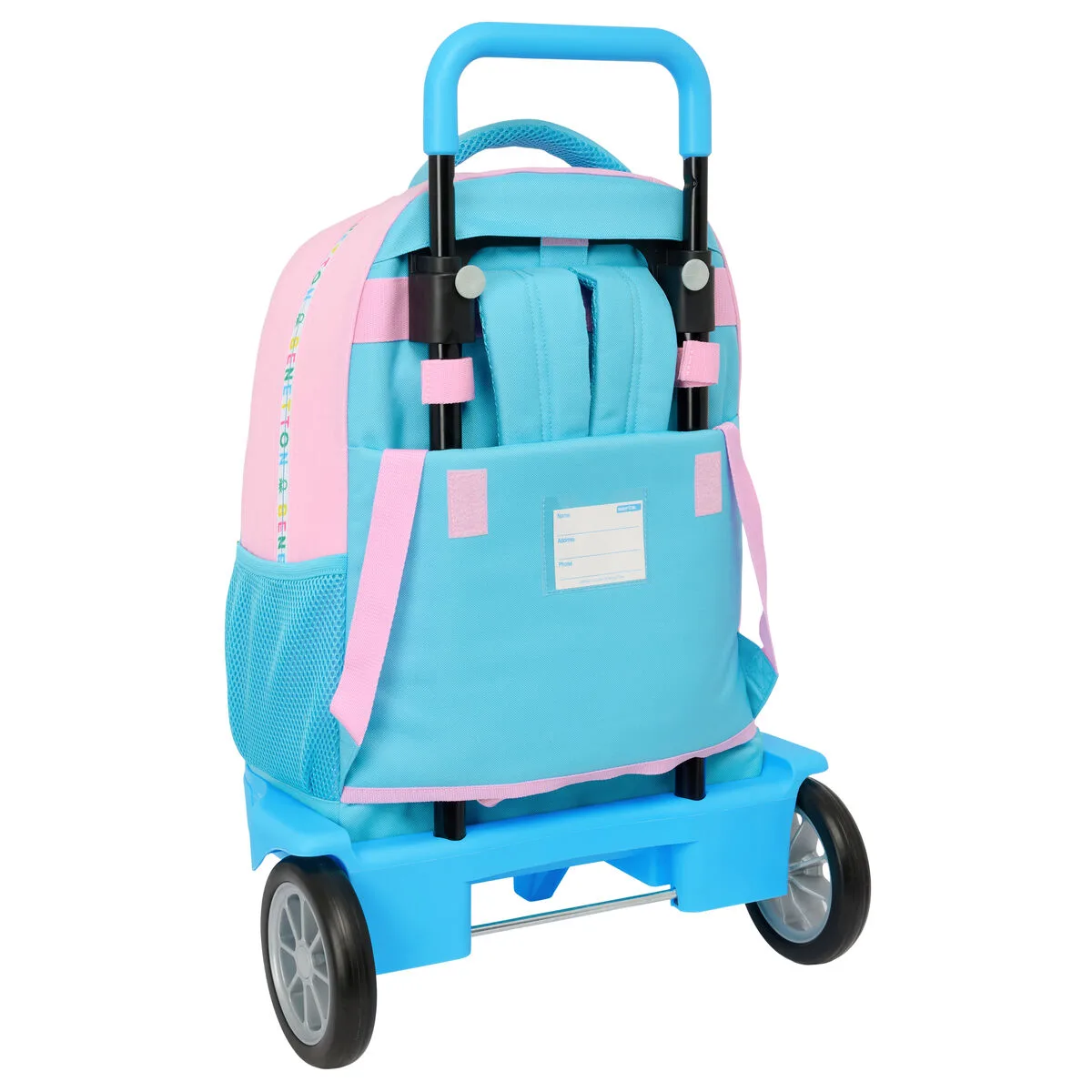 Cartable a roulettes benetton unique rose turquoise 33 x 45 x 22 cm s431211164. Diaytar, une vision du shopping en ligne où chaque catégorie de produits, de la high-tech au généraliste, est traitée avec excellence