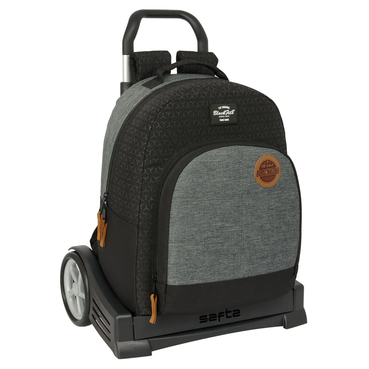 Cartable a roulettes blackfit8 old school noir gris 32 x 42 x 15 cm s431192431. Votre garde-robe mérite le style Diaytar - Découvrez nos nouveautés !