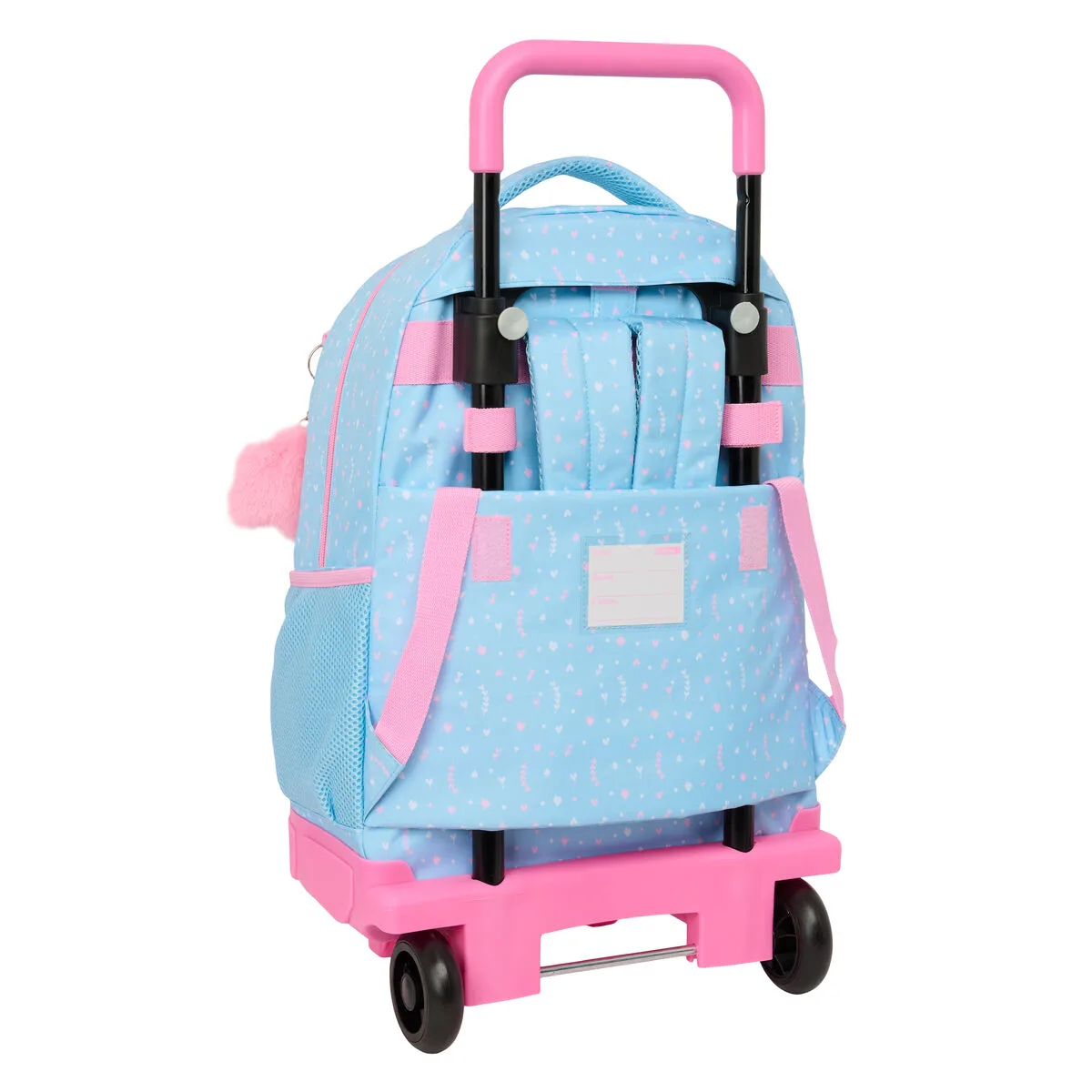 Cartable a roulettes blackfit8 smile bleu rose 33 x 45 x 22 cm s431279719. Osez l'originalité avec les créations mode exclusives de Diaytar.