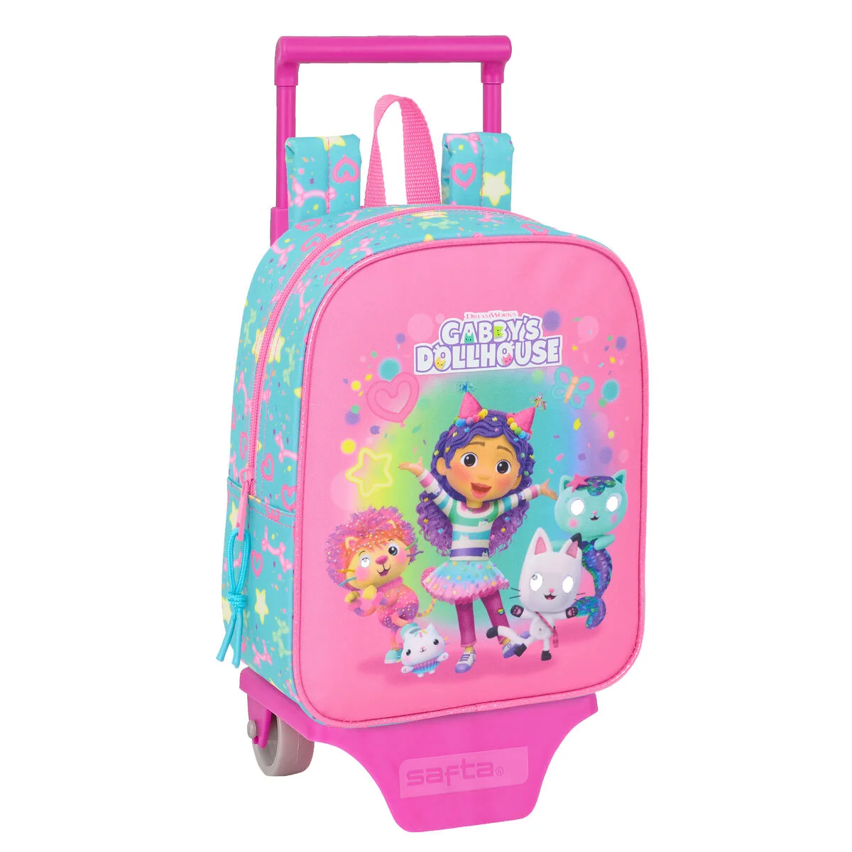 Cartable a roulettes gabby s dollhouse confetti rose turquoise 22 x 27 x 10 cm s431251976. Laissez-vous guider par Diaytar à travers la jungle des produits pour dénicher ceux qui méritent vraiment votre attention