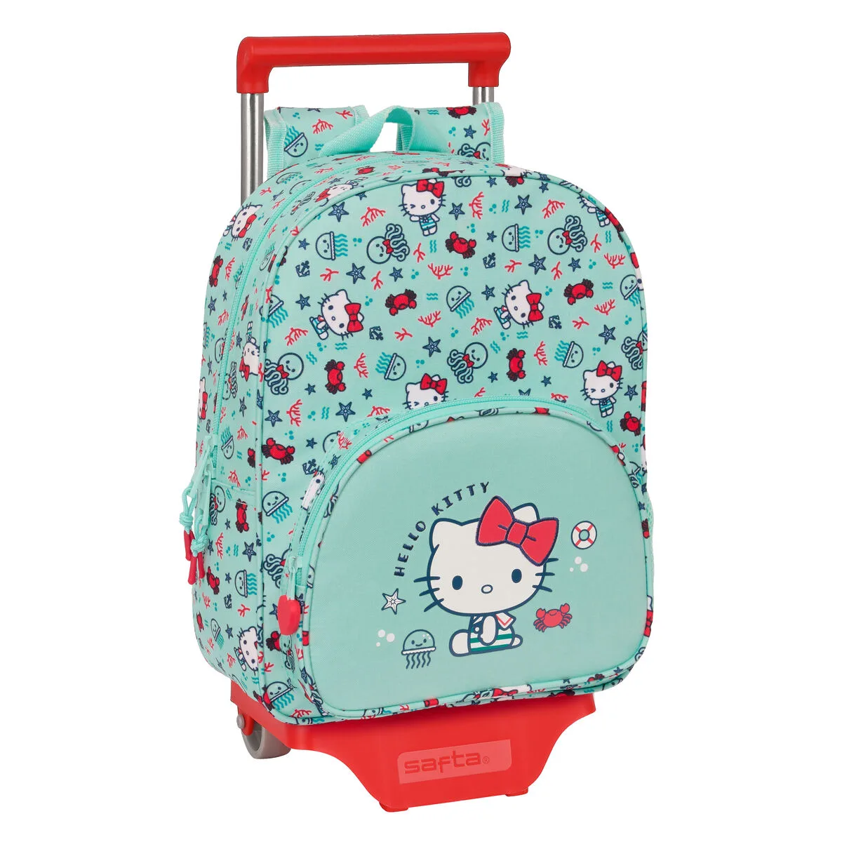 Cartable a roulettes hello kitty sea lovers turquoise 26 x 34 x 11 cm s430937426. Diaytar anticipe les tendances pour vous offrir le meilleur de la mode.