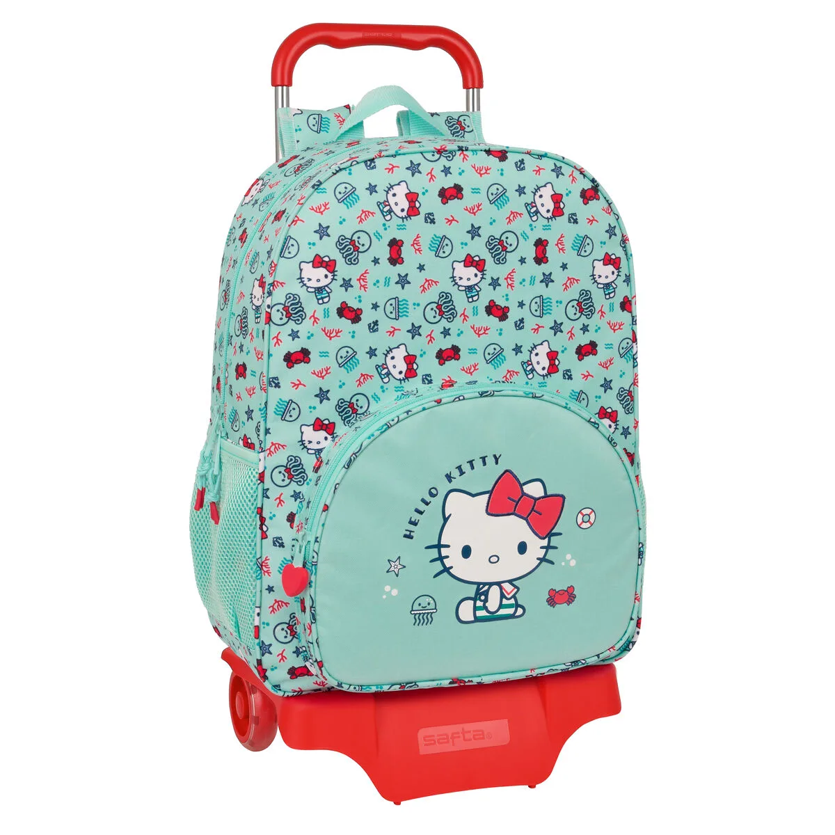 Cartable a roulettes hello kitty sea lovers turquoise 33 x 42 x 14 cm s430937635. La qualité Diaytar : un engagement, une promesse, une satisfaction garantie.