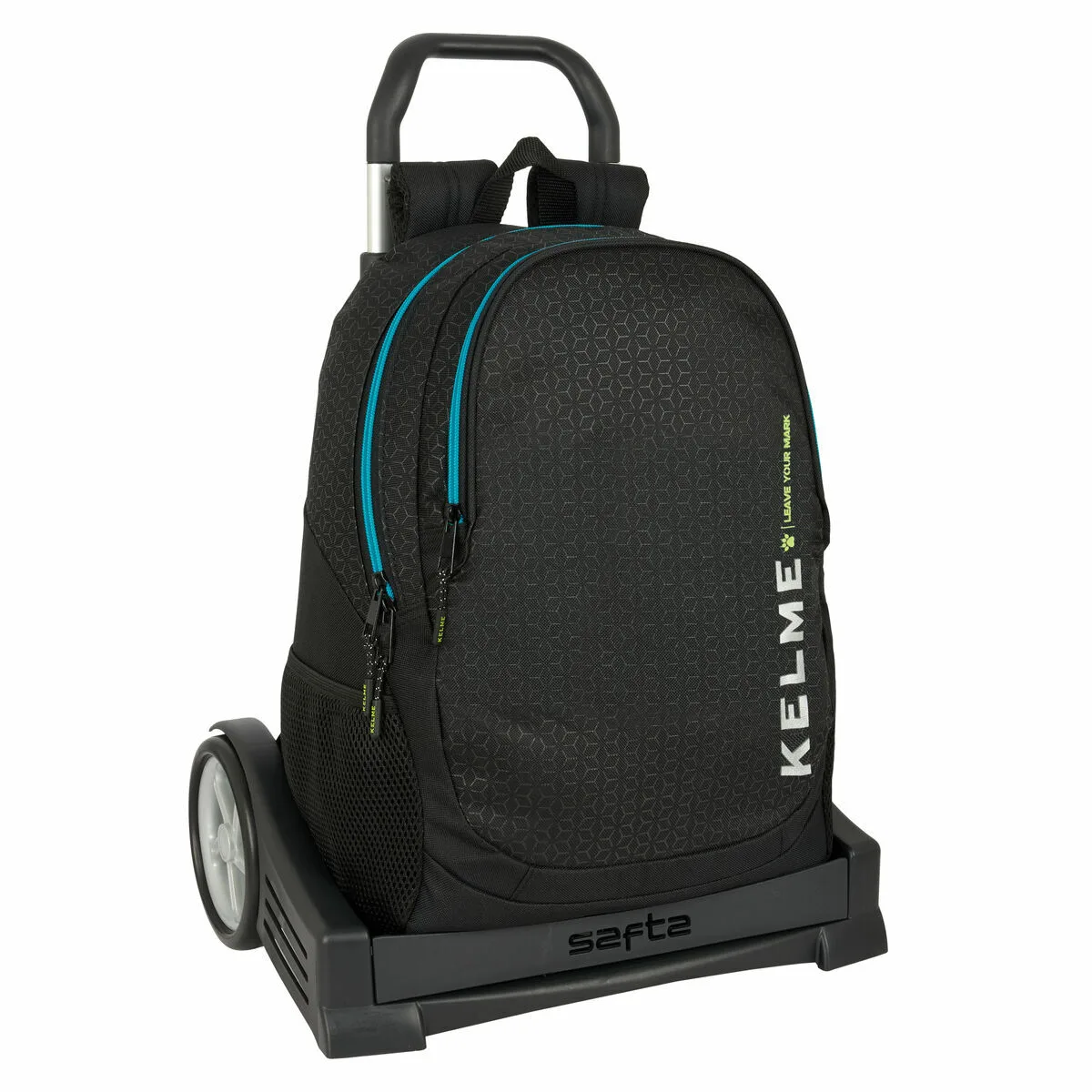 Cartable a roulettes kelme iron noir 32 x 44 x 16 cm s431222945. Style et élégance se conjuguent parfaitement dans notre rayon mode Diaytar.