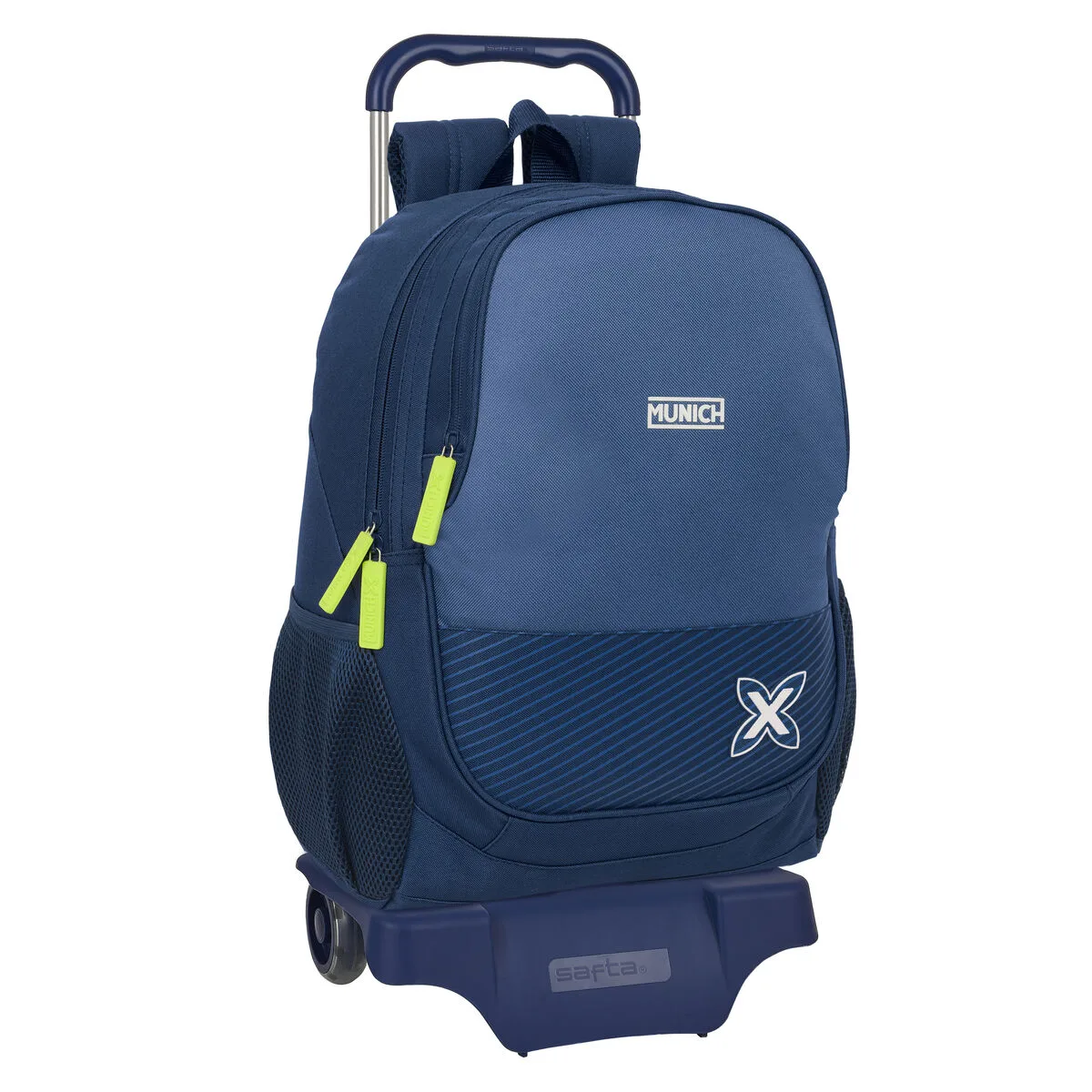 Cartable a roulettes munich blue indigo bleu 32 x 44 x 16 cm s431283823. Diaytar, c'est la rencontre parfaite entre modernité et authenticité.