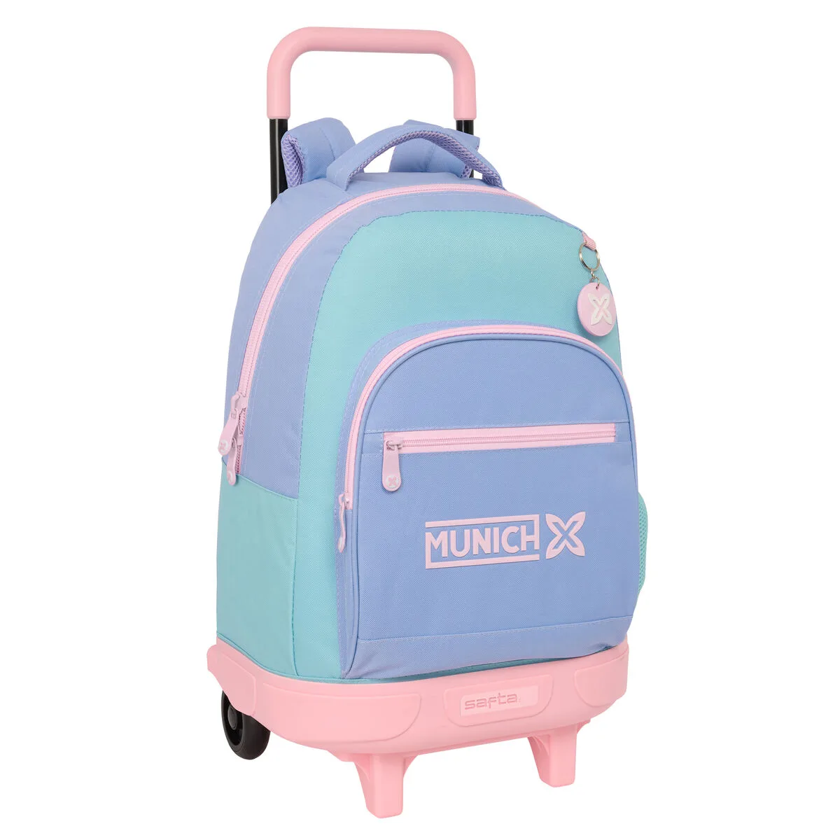 Cartable a roulettes munich mellow bleu rose bleu ciel 33 x 45 x 22 cm s431285726. Votre foyer mérite le style et le confort des produits Diaytar Home.