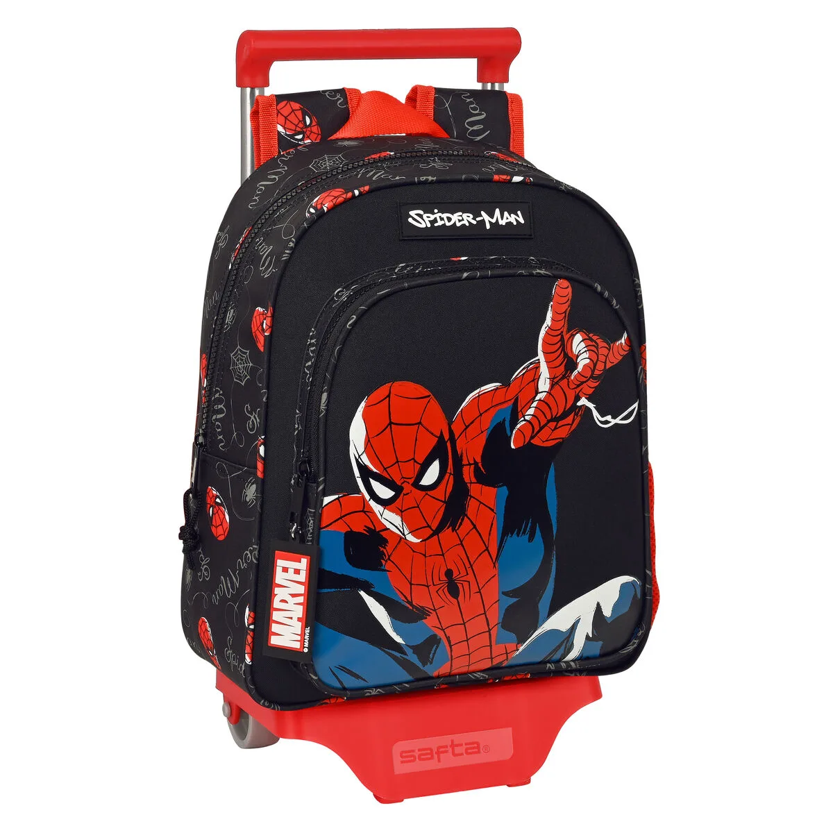 Cartable a roulettes spider man hero noir 27 x 33 x 10 cm s430779931. Votre foyer mérite le style et le confort des produits Diaytar Home.