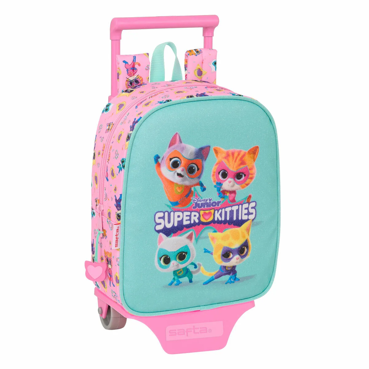 Cartable a roulettes superkitties rose turquoise 22 x 27 x 10 cm s431144857. Diaytar, le reflect de vos envies multiples : une gamme de produits soigneusement composée pour sa diversité et sa pertinence
