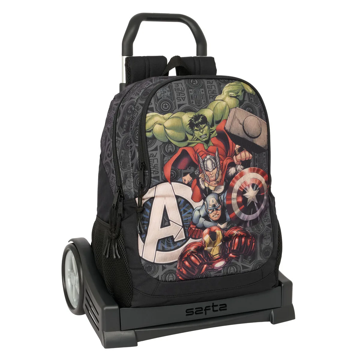 Cartable a roulettes the avengers vendetta noir 32 x 44 x 16 cm s431169644. Notre mission chez Diaytar : démocratiser l'accès aux produits extraordinaires, sans rogner sur le design ou la qualité.