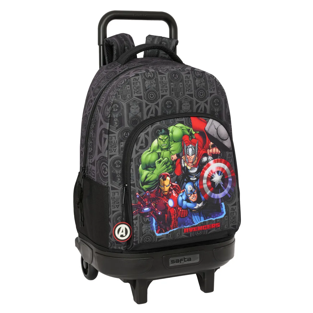 Cartable a roulettes the avengers vendetta noir 33 x 45 x 22 cm s431169727. Exprimez votre personnalité avec les accessoires tendance de Diaytar.