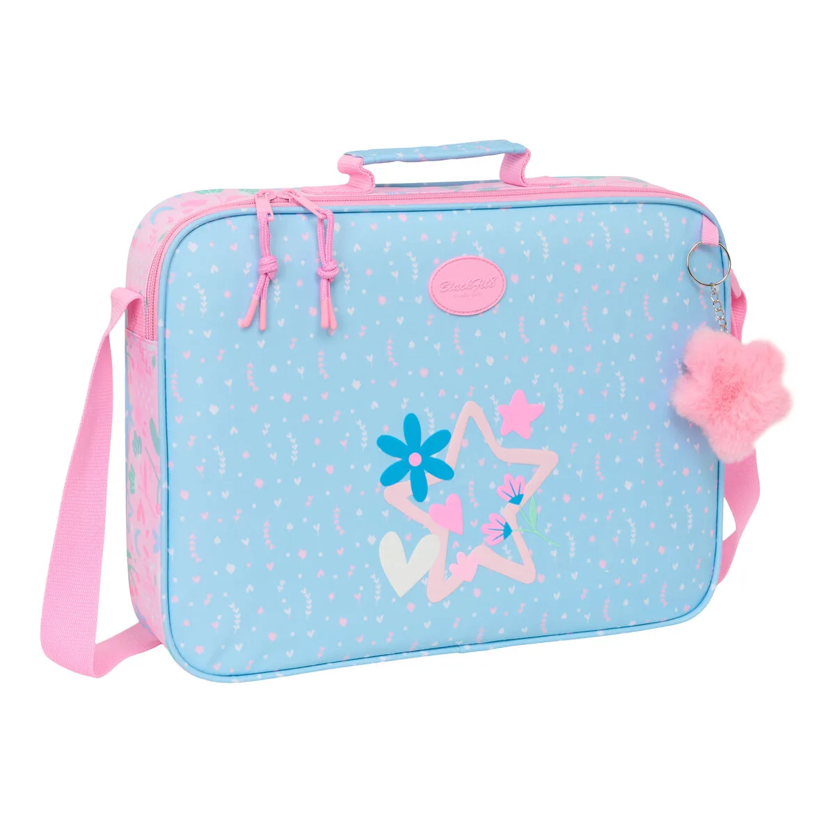 Cartable d ecole blackfit8 smile rose bleu clair 38 x 28 x 6 cm s431278070. Diaytar, c'est l'évidence que quand on aime les produits, on ne compte pas. On les collectionne. À vous de jouer.