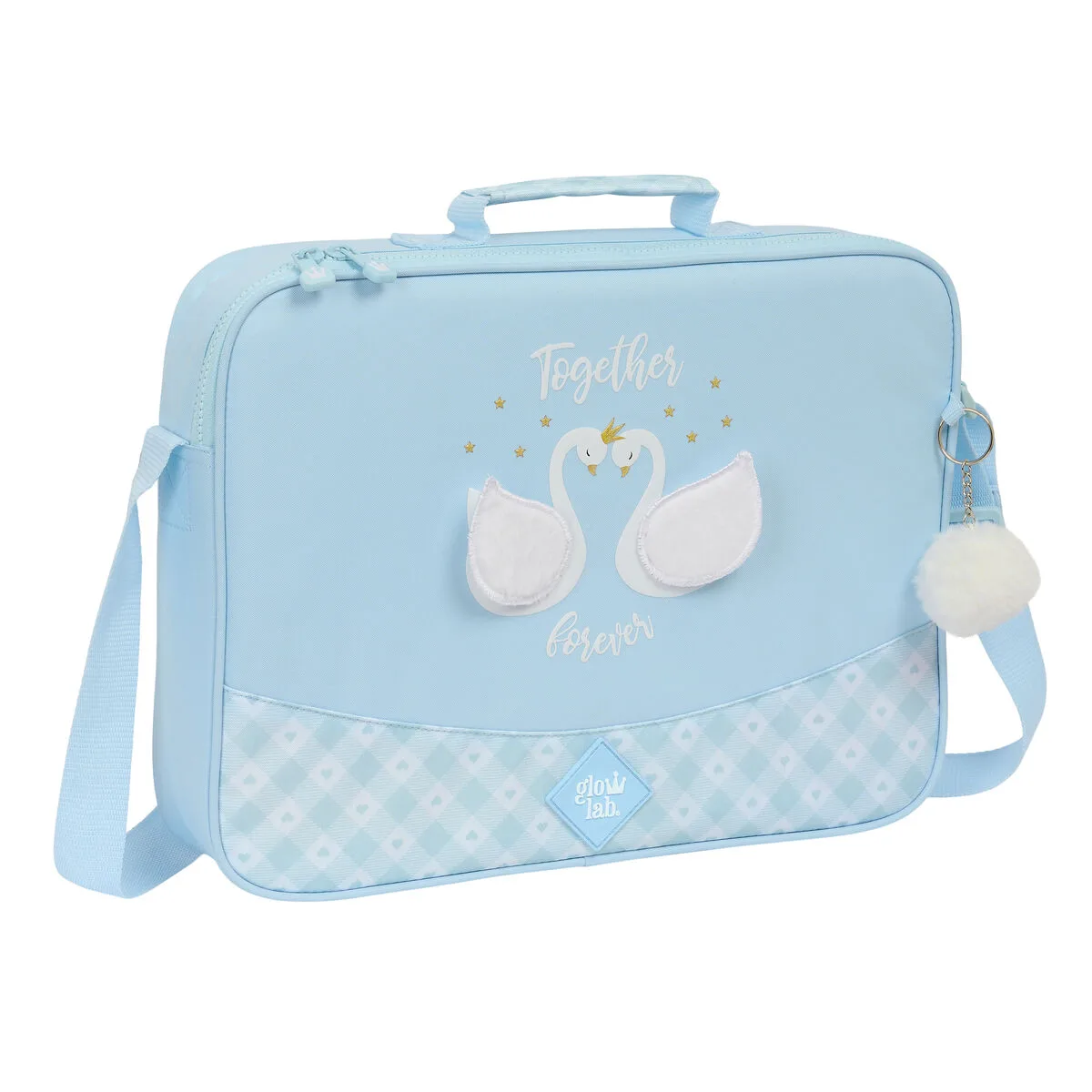 Cartable d ecole glow lab cisnes bleu clair 38 x 28 x 6 cm s430988850. Les influenceurs adorent Diaytar pour ses pièces mode avant-gardistes.