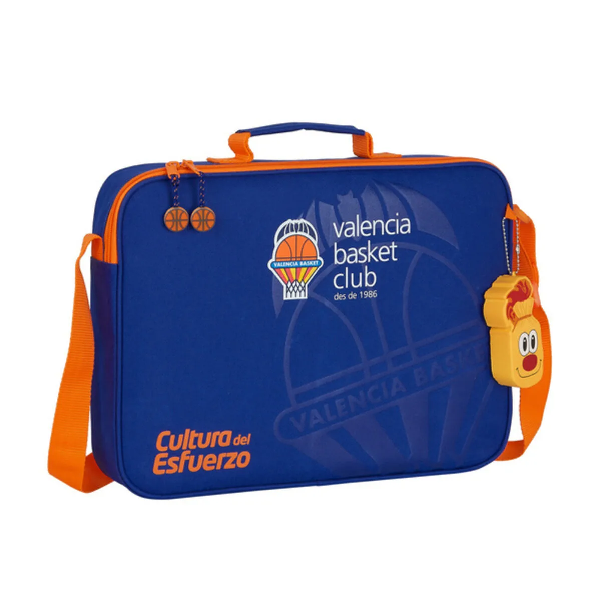 Cartable d ecole valencia basket bleu orange 38 x 28 x 6 cm s430175563. Notre mantra chez Diaytar : un produit, un sourire. Nous mesurons notre succès à votre satisfaction instantanée.