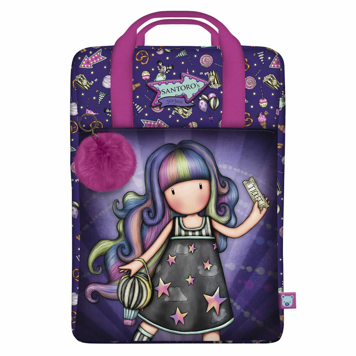 Cartable gorjuss up and away violet 25 x 36 x 10 cm s430673293. Diaytar révolutionne votre façon de faire du shopping en ligne !
