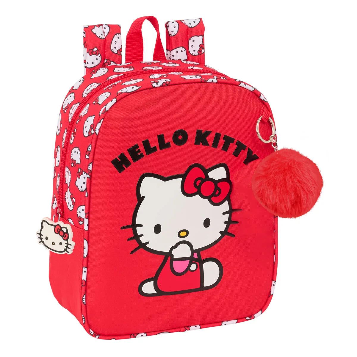 Cartable hello kitty iconic blanc rouge 22 x 27 x 10 cm s431150628. Diaytar : Votre portail vers un monde de produits où la frontière entre l'essentiel et le superflu devient délicieusement floue