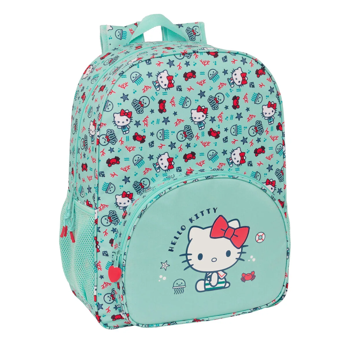Cartable hello kitty sea lovers turquoise 33 x 42 x 14 cm s430937736. L'art de vivre à la française s'exprime dans notre collection maison Diaytar.