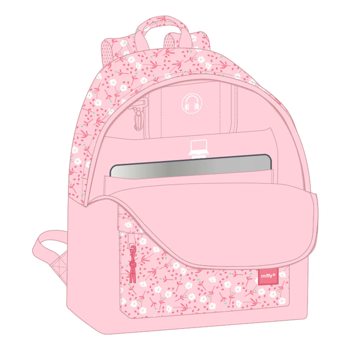 Cartable miffy miffy 31 x 41 x 16 cm s431274842. Transformez votre intérieur avec les produits déco Diaytar !