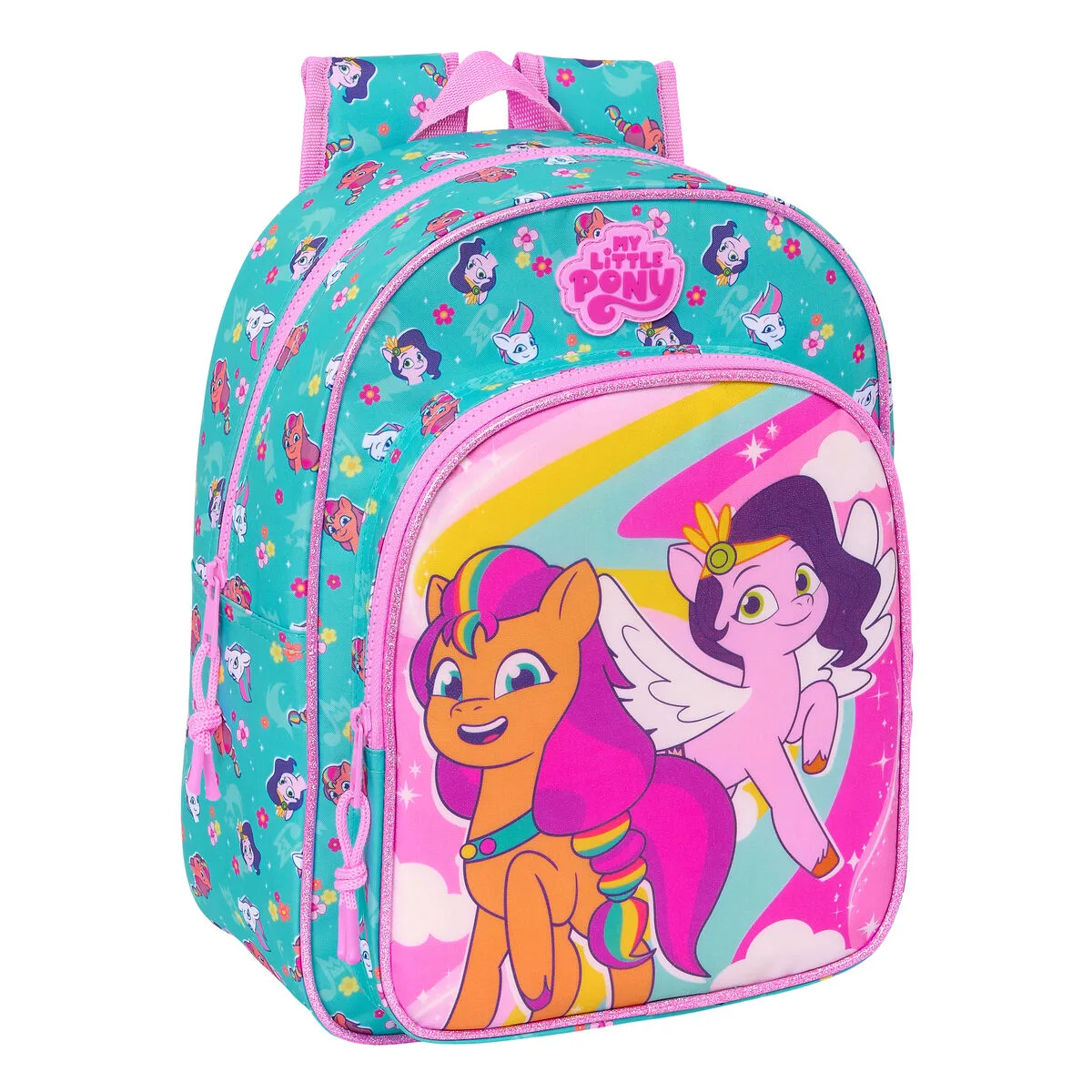 Cartable my little pony magic rose turquoise 26 x 34 x 11 cm s431059976. Votre style, votre personnalité, nos produits : bienvenue chez Diaytar !