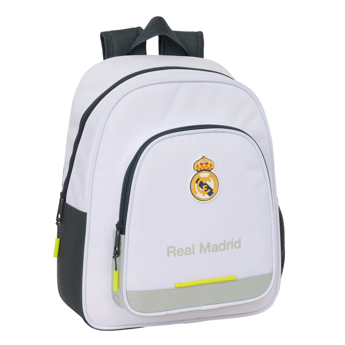 Cartable real madrid c f blanc 28 x 34 x 10 cm s431296535. Notre algorithme préféré chez Diaytar ? L'humain. Car rien ne remplace le coup de cœur pour un produit exceptionnel.