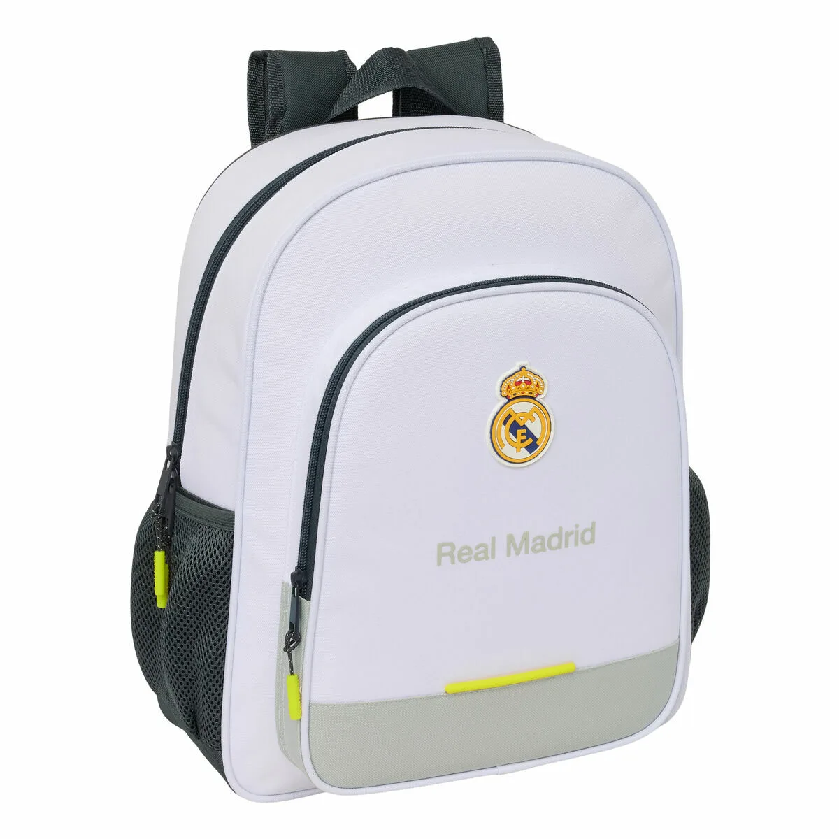 Cartable real madrid c f blanc 32 x 38 x 12 cm s431299554. Découvrez l'univers Diaytar : une boutique en ligne généraliste qui marque style, qualité et originalité dans chaque produit