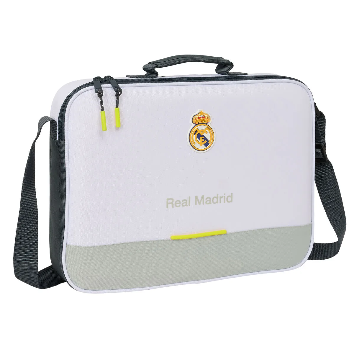Cartable real madrid c f blanc 38 x 28 x 6 cm s431298256. Diaytar : Le curateur de votre quotidien. Des produits soigneusement choisis pour leur originalité et leur utilité