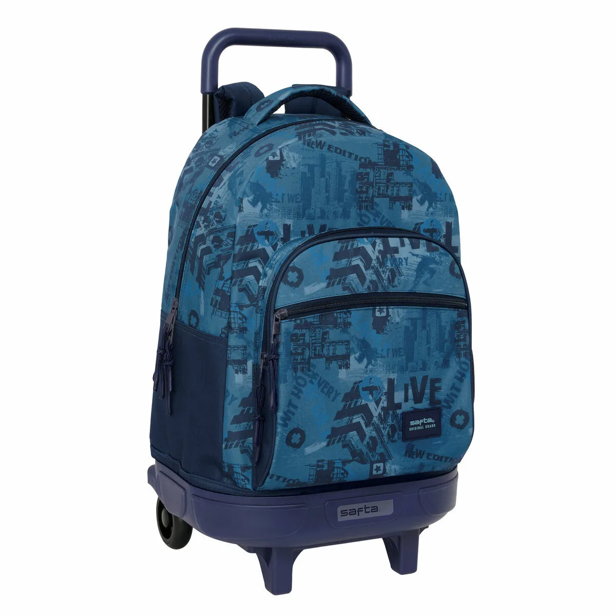 Cartable safta new edition blue marine 33 x 45 x 22 cm s431282566. Diaytar, c'est votre éditeur de vie. Nous sélectionnons les produits qui deviendront les chapitres essentiels de votre quotidien.