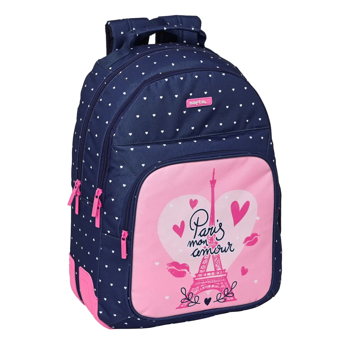 Cartable safta paris rose blue marine 32 x 42 x 15 cm s431010772. Diaytar cultive l'art du bien-être à travers ses produits soigneusement choisis.