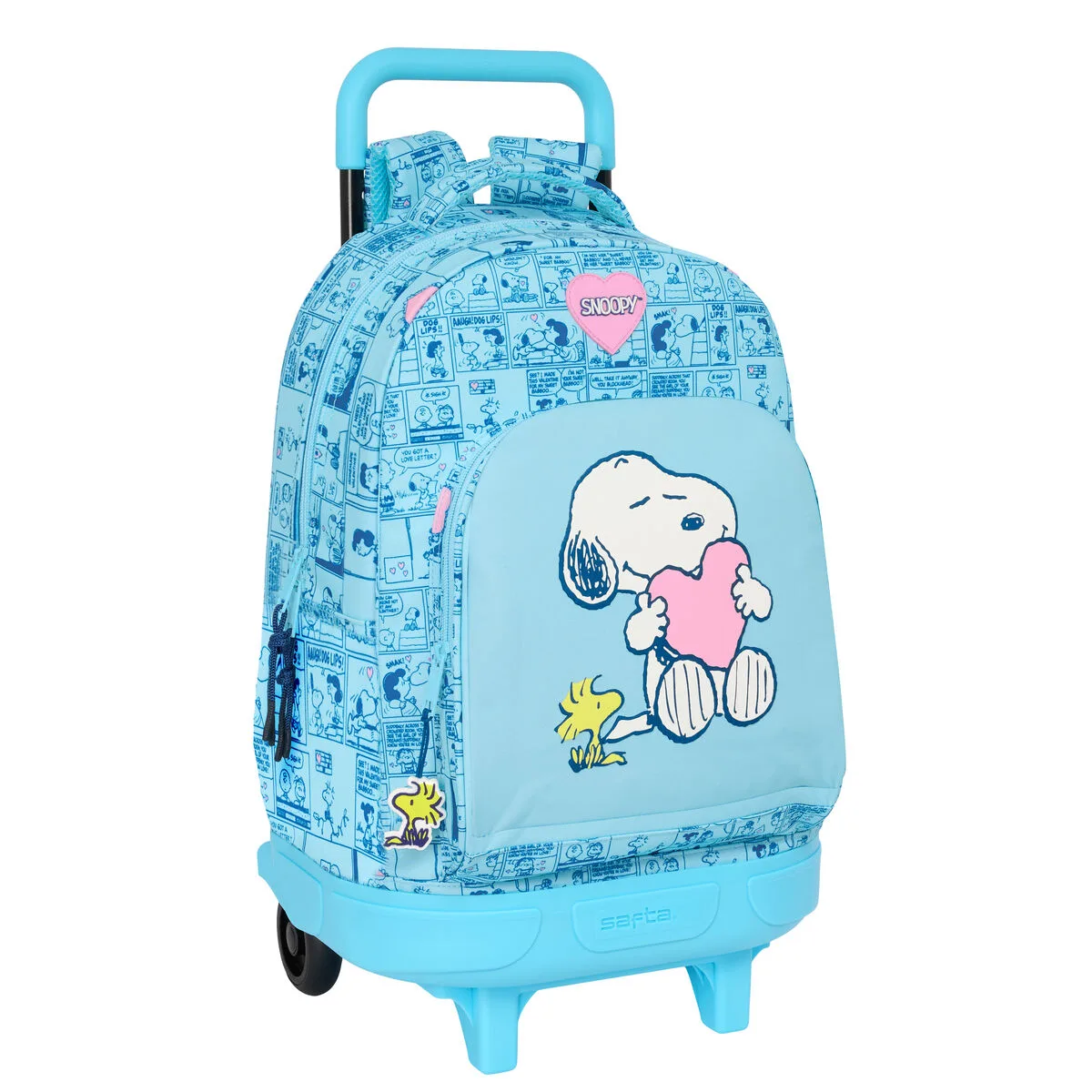 Cartable snoopy love bleu 33 x 45 x 22 cm s431190039. Notre équipe Diaytar est une bande de dénicheurs compulsifs, toujours en quête du produit qui provoquera l'étincelle dans votre regard.