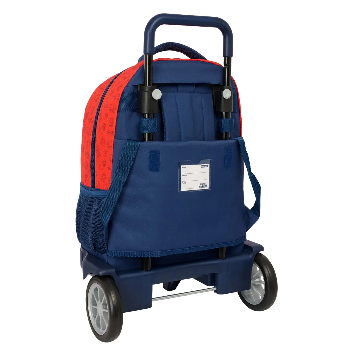 Cartable super mario trick rouge bleu fonce 33 x 45 x 22 cm s431175674. Diaytar s'engage à vous proposer une expérience shopping unique avec des produits généraux innovants, tendance et toujours à prix attractifs